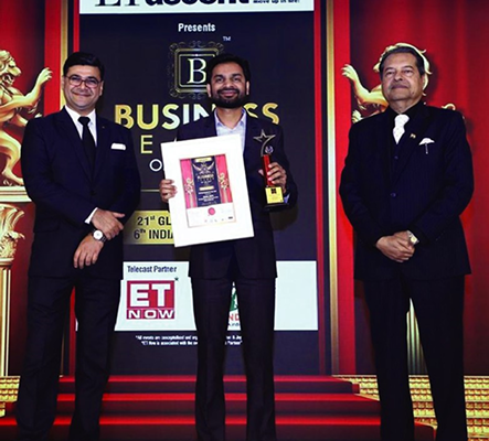Awarded as The Entrepreneur of the Year