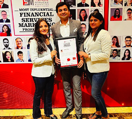 Awarded for Most Influential - Financial Services Marketing Professionals