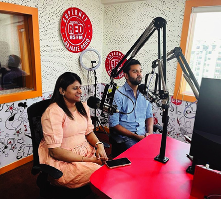 Kinjal Mehta at RED FM