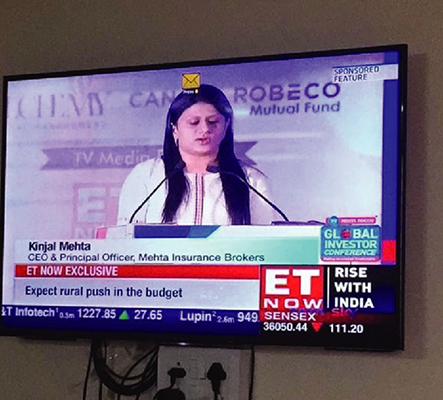 Speaker at ET NOW
